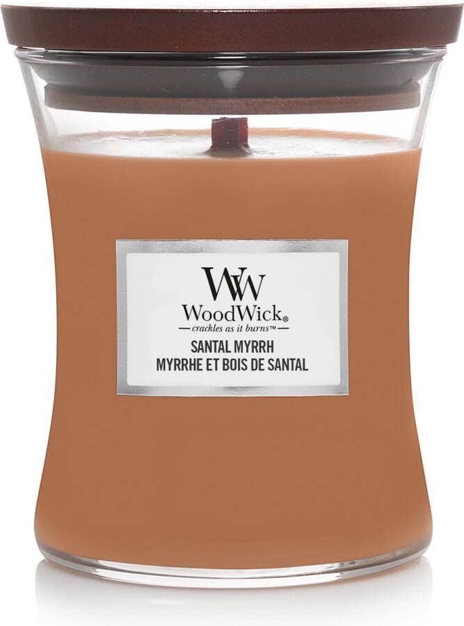 Woodwick Santal Myrrh Medium Candle