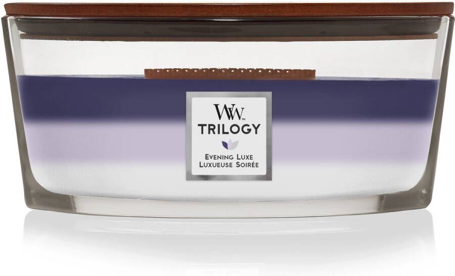 Woodwick Geurkaars Ellipse Trilogy Evening Luxe 9 cm 19 cm
