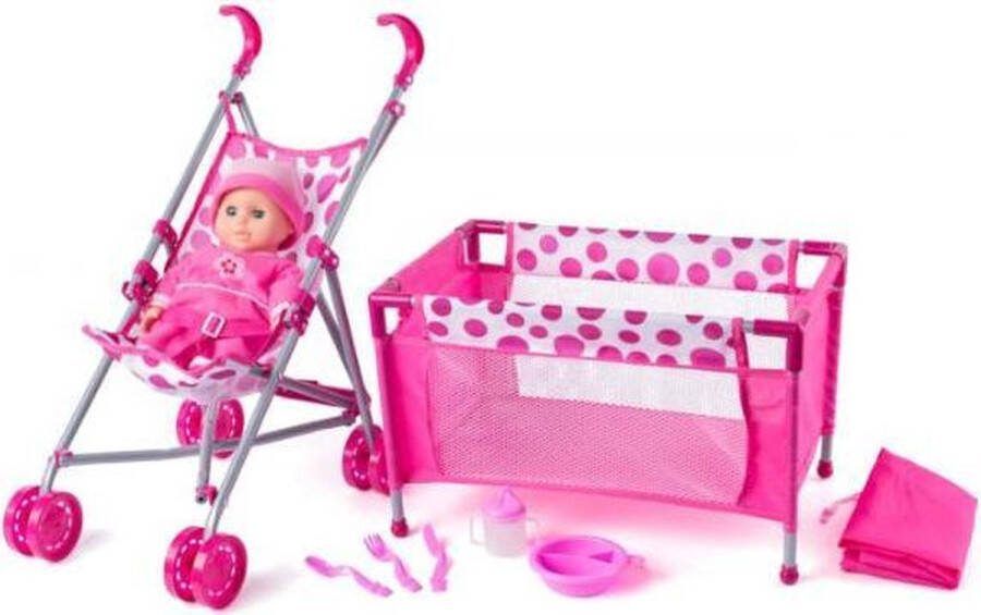 Twisk Poppenbed buggy pop met acc. 91857