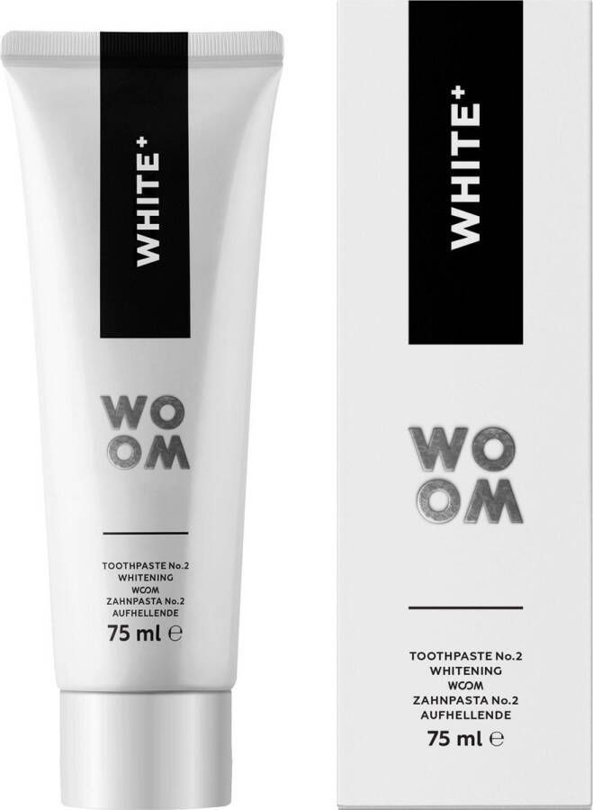 The Senses White+ ademverfrissende whitening tandpasta 75ml