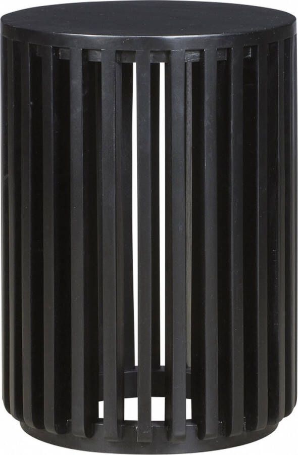 Woonexpress Bijzettafel Capelle Zwart Hout Zwart 48x35x35cm (hxbxd)
