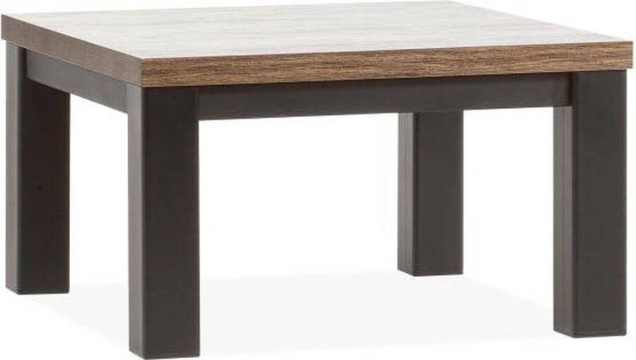 Woonexpress Bijzettafel Middelburg Bruin MDF Mokka 41x67x67cm (hxbxd)