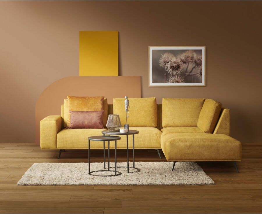 Woonexpress Bijzettafel (set 2 Stuks). Hedel Zwart Metaal Mat Zwart 52x49x49cm (hxbxd)