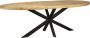 Woonexpress Eettafel 200x100 Bemmel Naturel Hout Naturel 78x200x100cm (hxbxd) - Thumbnail 2