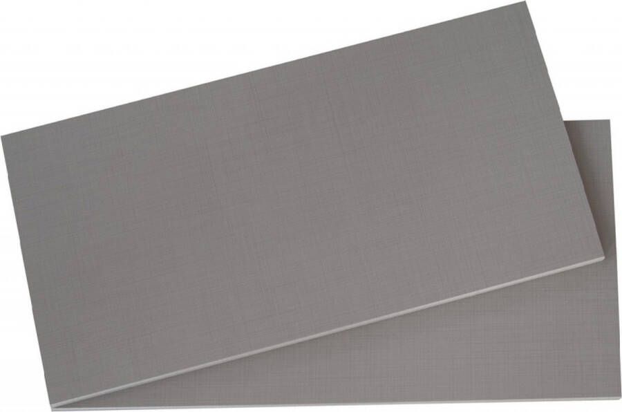 Leen Bakker Legplankenset Dex XL Dallas (2 stuks) lichtgrijs 87 cm