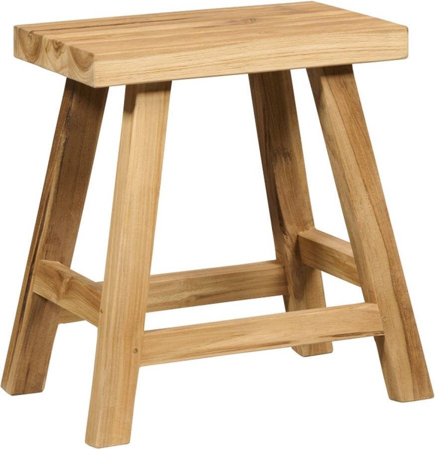 Woonexpress Kruk Cees Hout Naturel 40x25x40 cm (BxHxD)