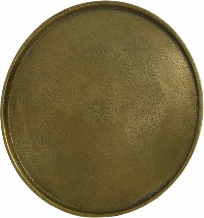 Woonexpress Onderbord Dara Goud Metaal Goud 1x20x20cm (hxbxd)