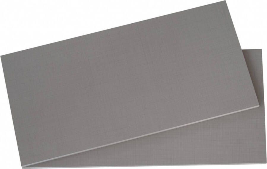 Woonexpress Set Legplanken 100 Cm Breda MDF Grijs 96 x 2 x 50 cm (BxHxD)