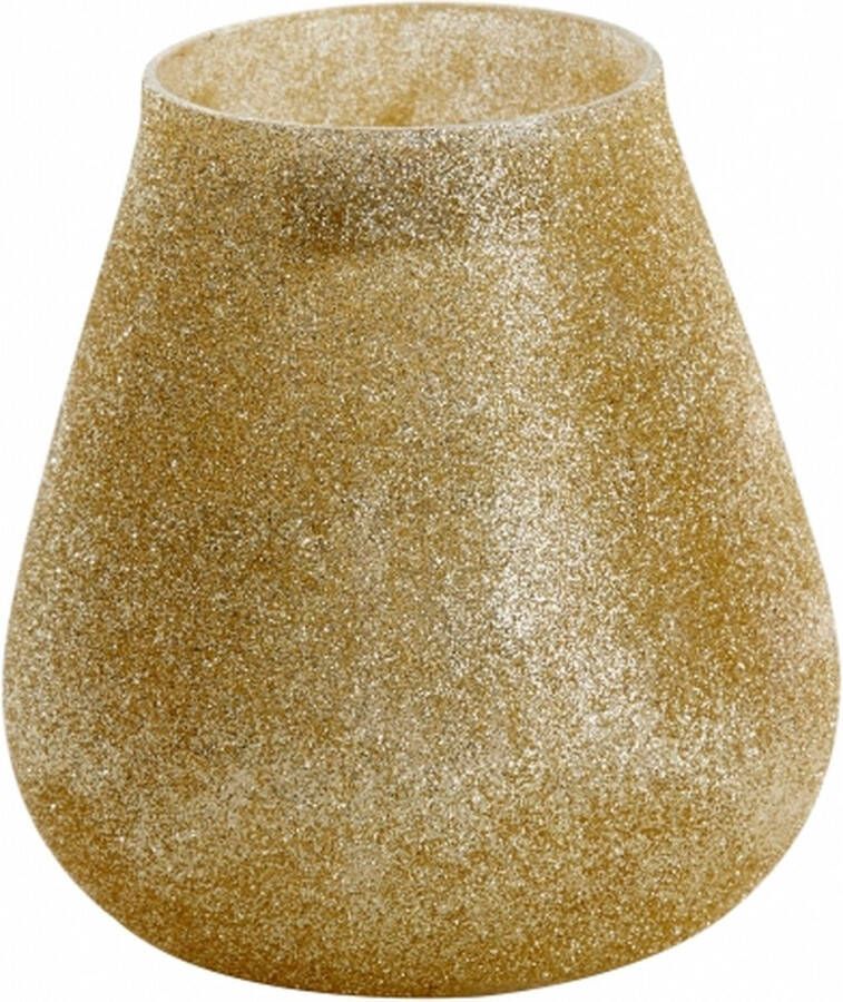Light & Living Sfeerlicht Siluwa Glas Goud 12 x 12 x 12 cm (BxHxD)