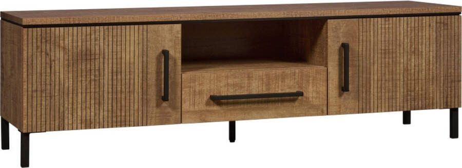Woonexpress Tv Meubel Culemborg MDF Bruin 163 x 50 x 45 cm (BxHxD)