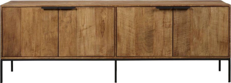 Woonexpress Tv Meubel Darby Hout Naturel 175 x 60 x 45 cm (BxHxD)