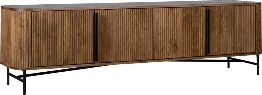 Woonexpress Tv Meubel Rego Hout Bruin 177 x 50 x 40 cm (BxHxD)