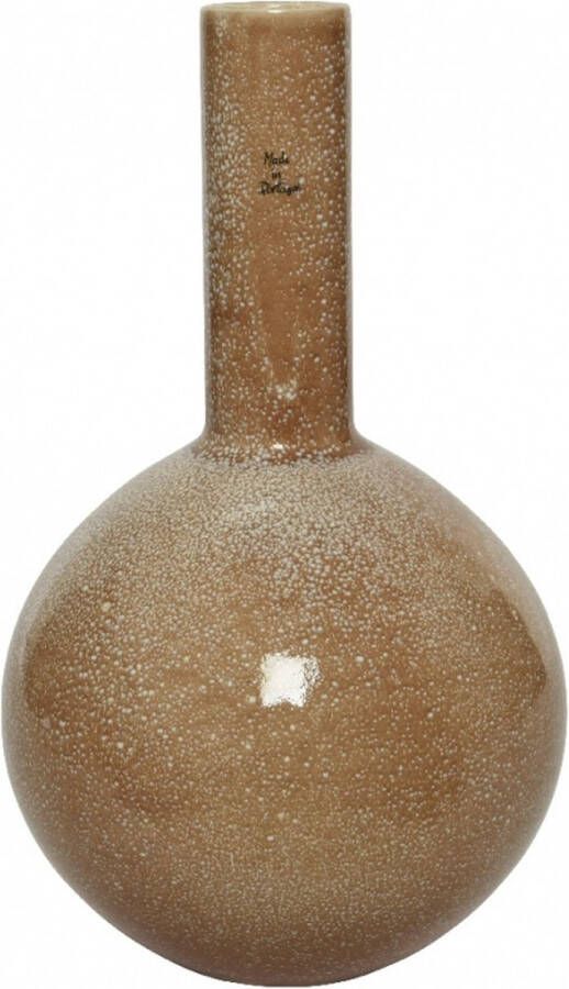 Woonexpress Vaas Jonas Naturel Keramiek Kaneel 33x20x20cm (hxbxd)