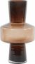 Light & Living Vaas Trasmon Bruin Glas Bruin 42x24x24cm (hxbxd) - Thumbnail 1