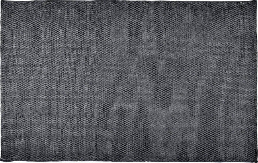 Woonexpress Vloerkleed 160x230 Boyd Grijs Gerecycled Materiaal Donker Grijs 0x160x230cm (hxbxd)