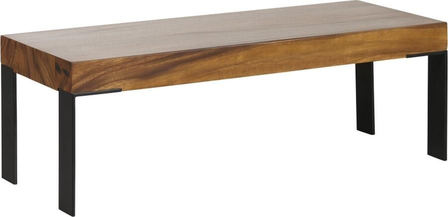 Woonexpress Salontafel Smal Arte Hout Bruin 100 x 35 x 40 cm (BxHxD)