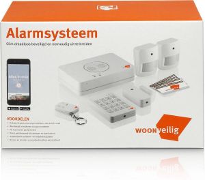 WoonVeilig Alarmsysteem Startpakket voor complete huisbeveiliging