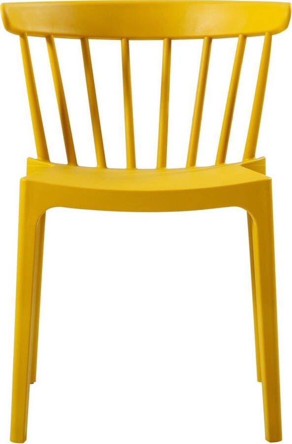 WOOOD Eetkamerstoel Bliss geschikt voor binnen- en buitengebruik h 75 cm x b 52 cm (2 stuks) - Foto 1