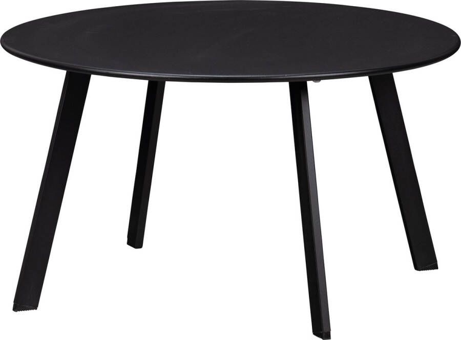 WOOOD Bijzettafel Buiten Fer Metaal Zwart 40x70x70