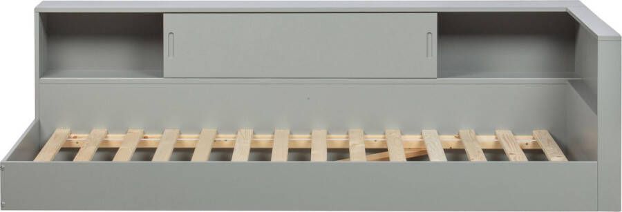 Woood Connect hoekbed grenen [fsc] (Kleur: betongrijs)