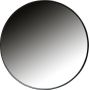 WOOOD Doutzen spiegel metaal zwart div. afmetingen Ø 50 cm - Thumbnail 1