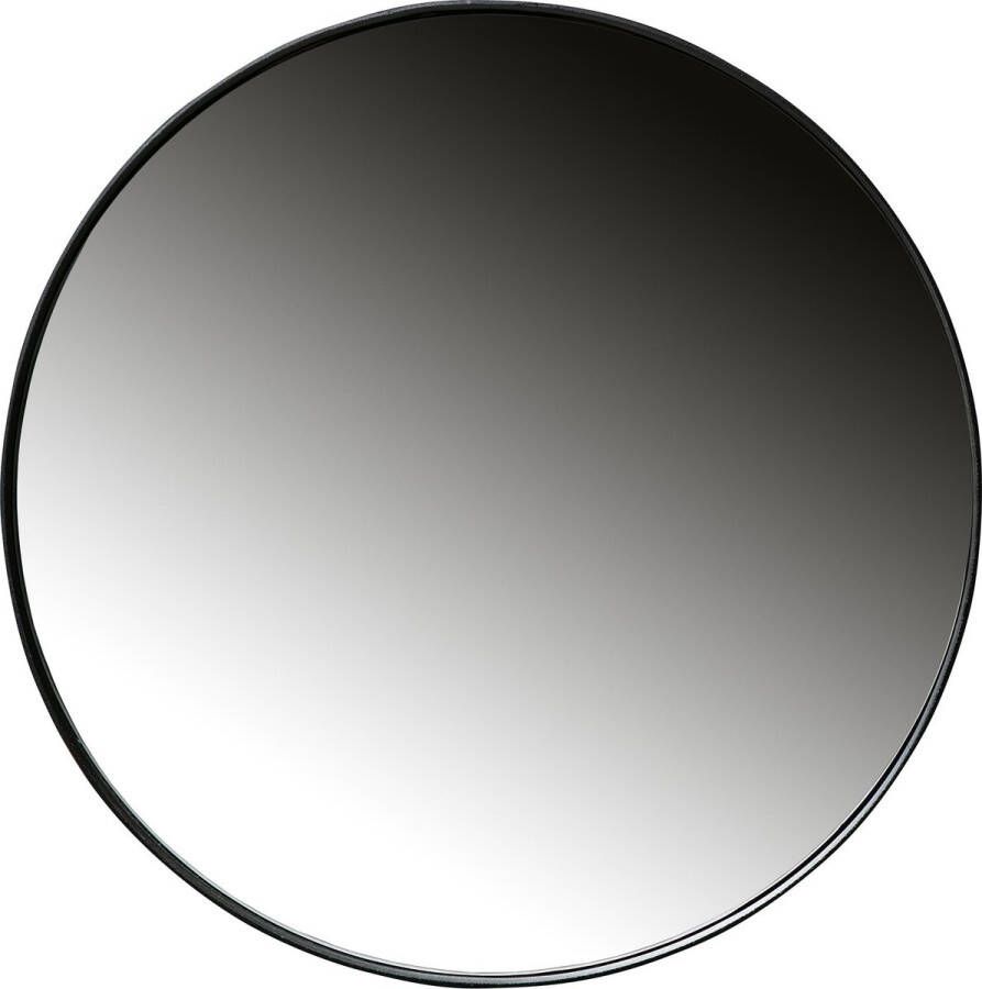 WOOOD Doutzen Spiegel Metaal Zwart 80x80x5