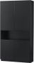 WOOOD Exclusive Opbergkast Finca Mat zwart 210 x 110cm - Thumbnail 1