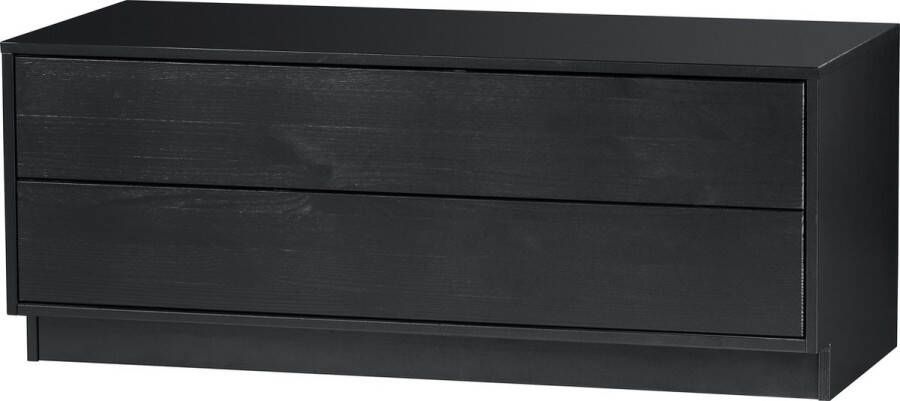 WOOOD Tv-meubel Finca TV-commode breedte 50 cm of 100 cm met 2 lades incl. moderne push-to-open functie