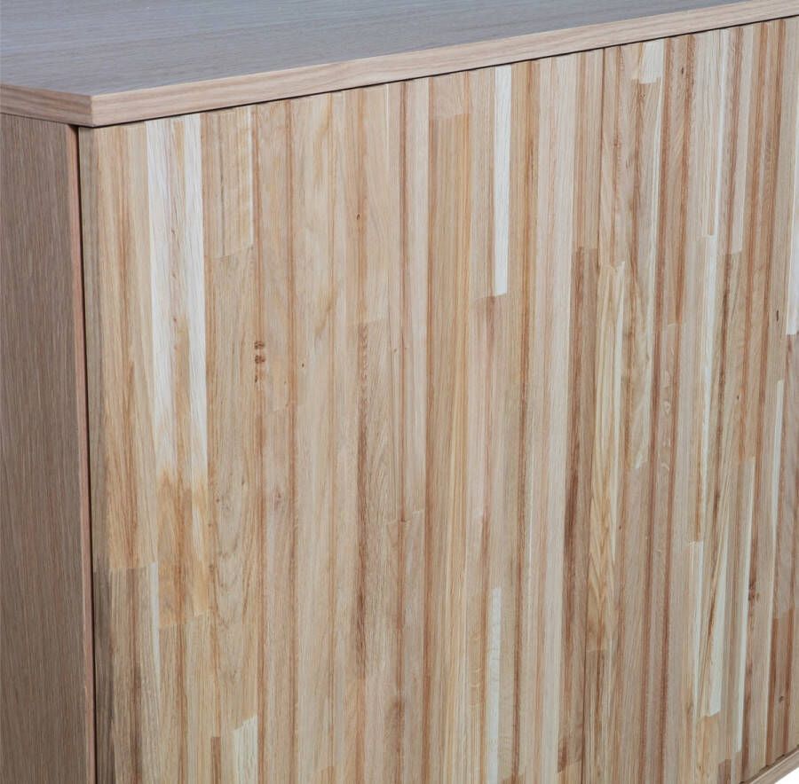 WOOOD Exclusive New Gravure Dressoir Eiken Naturel 85x200x44