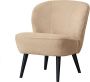 WOOOD Fauteuil Sara Polyester Naturel 71x59x70 - Thumbnail 1