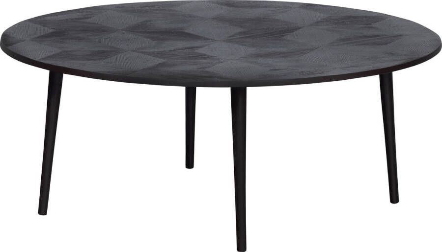 WOOOD Exclusive Ronde Salontafel Kalu 100cm Antique Bruin