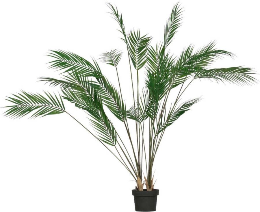 Woood Palm kunstplant 110cm (Kleur: groen)