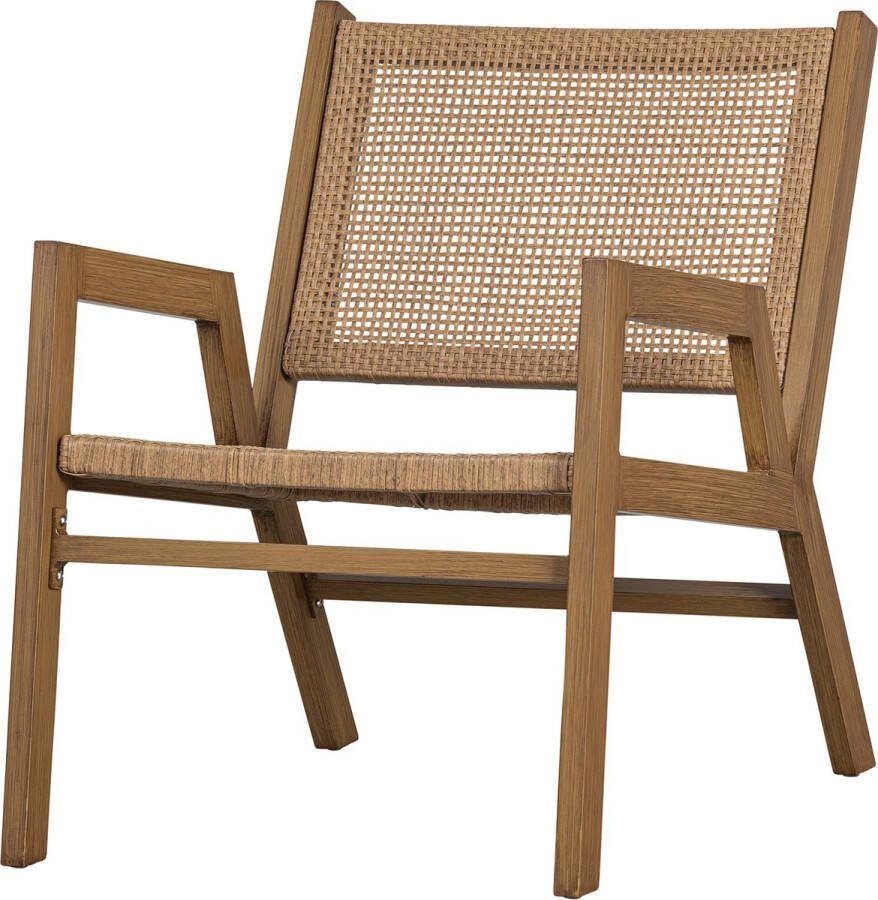 WOOOD Pem Fauteuil Outdoor Aluminium Naturel Set van 2