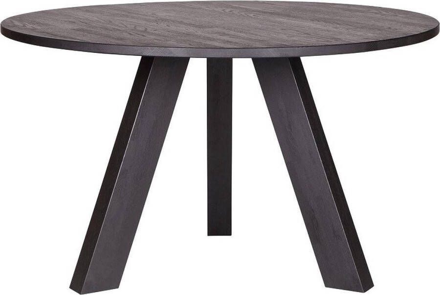 WOOOD | Rhonda Eettafel -Ø129 Blacknight | Eettafels | Eettafel - Foto 1