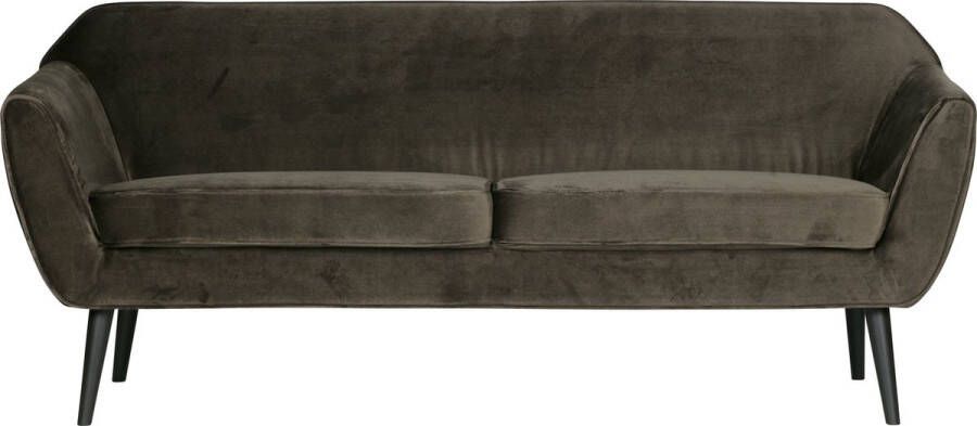 WOOOD | Rocco Sofa 187 Cm Fluweel Warm Groen | Zitmeubels woonkamer | 2-zitsbank