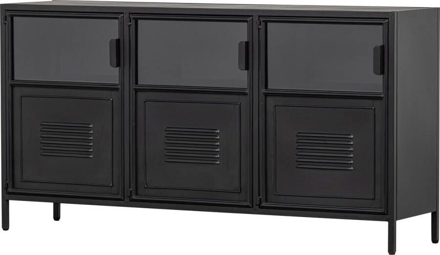 WOOOD Ronja Dressoir Metaal Zwart 143x75 5x37