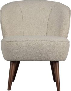 WOOOD Sara Fauteuil Teddy Off White 71x59x70