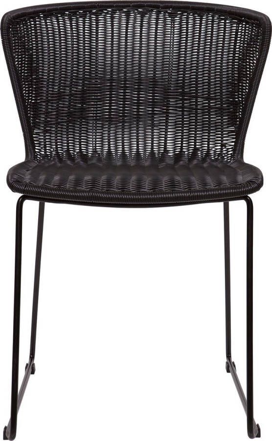 WOOOD | Wings Stoel Zwart set 2 | Tuinmeubelen | Tuinstoel - Foto 2