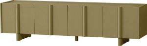WOOOD Exclusive TV-meubel Basu Grenen 200cm Moss