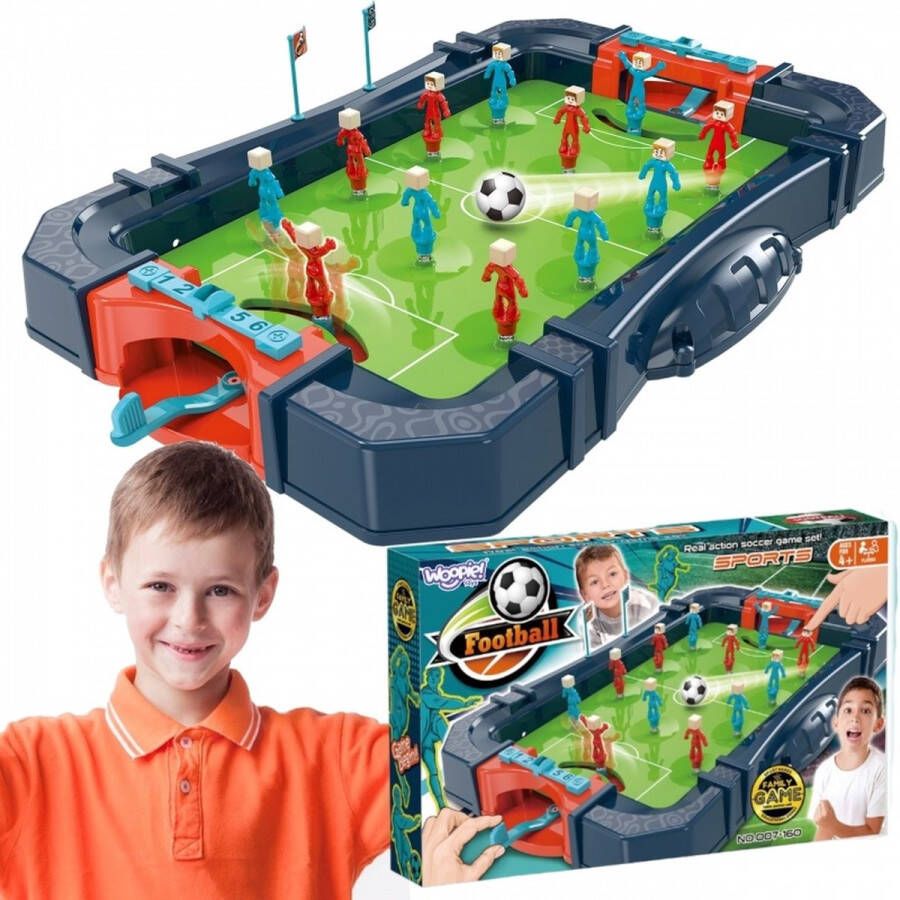 WOOPIE Mini voetbaltafel Mini voetbaltafel Game Voetbal Tafelvoetbalspel
