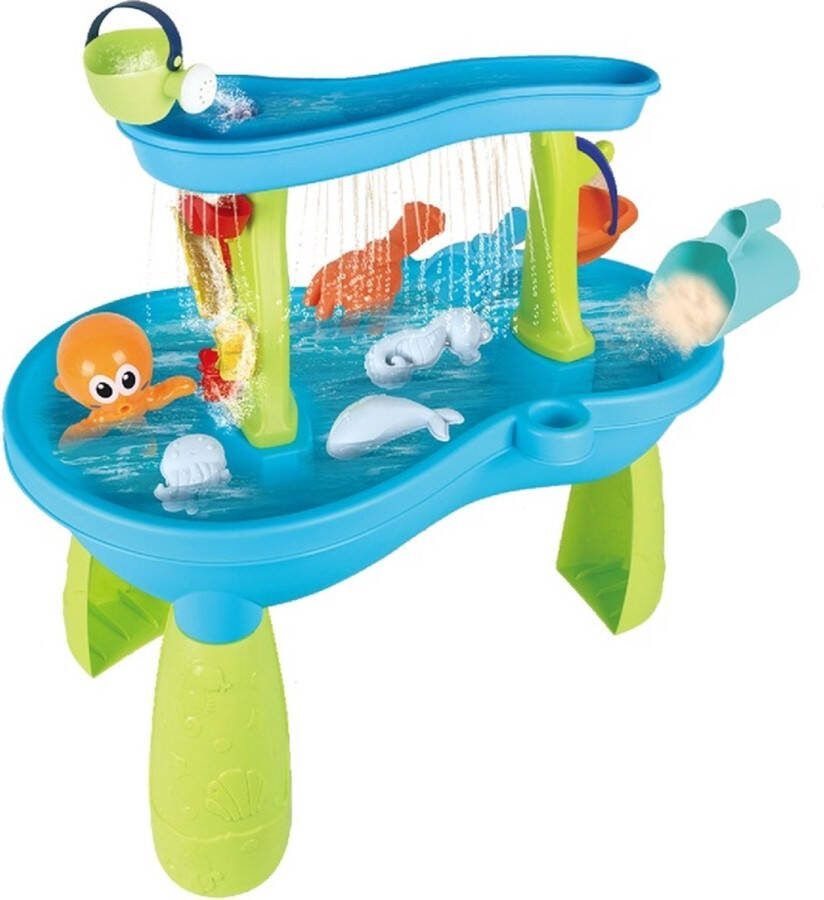 WOOPIE Octopus Watertafel Watertafels Inclusief accessoires 18 stuks