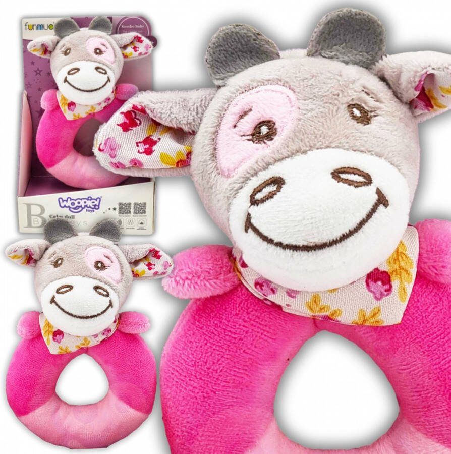 WOOPIE Rammelaar Knuffel Een knuffel voor Babies Fudge