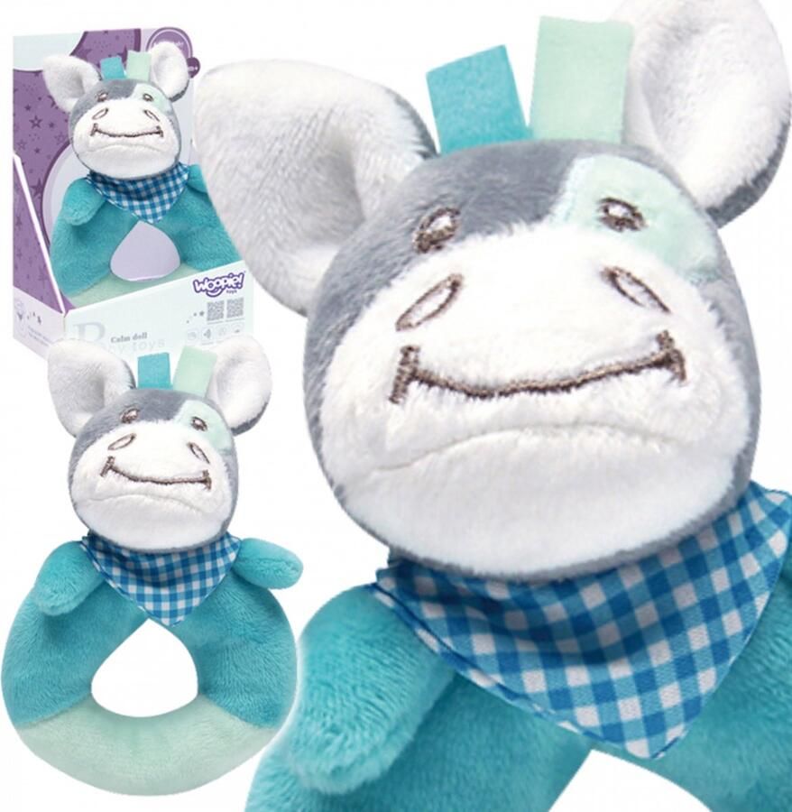 WOOPIE Rammelaar Knuffel Een knuffel voor baby's
