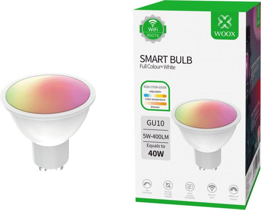 WOOX 4-Pack Smart LED Spot R9076 GU10 RGB+CCT