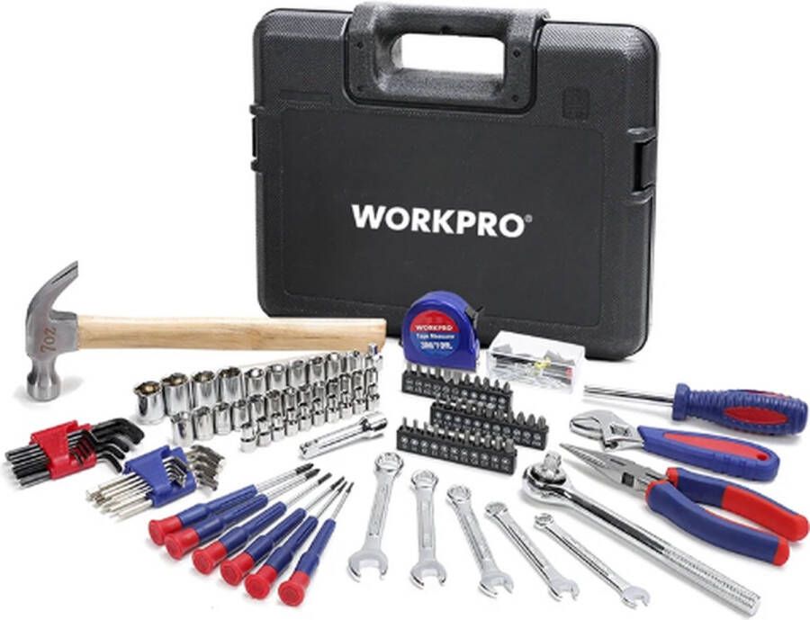 Workpro Gereedschapset Gereedschapskist Gereedschapskoffers Gereedschapskoffer Gevuld Huishoudelijke Tool Kits