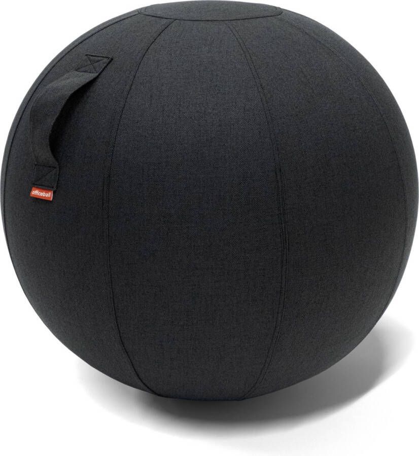 Worktrainer Zitbal Office Ball Black Noir Ø 70-75 cm