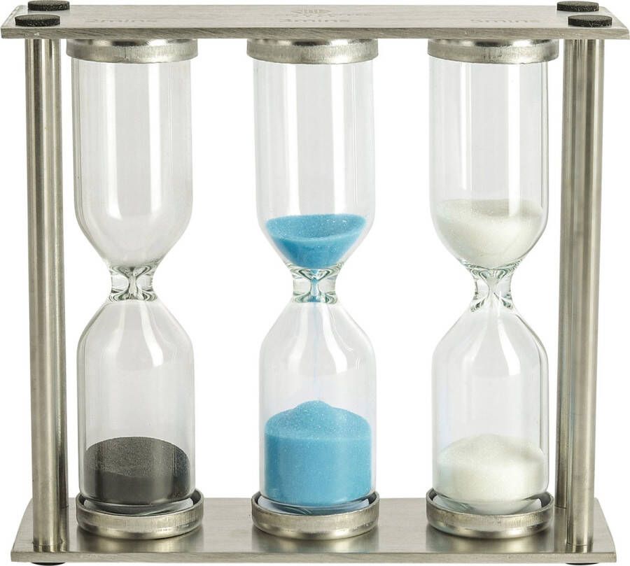 World Coffee Gear Thee Zandloper Tea Hourglass thee trekken koffie accessoires barista accessoires zandloper koffie en thee musthave losse thee RVS glas