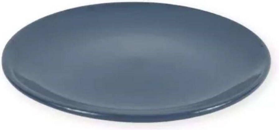 World of jet Ontbijtbord 21 CM Blauw