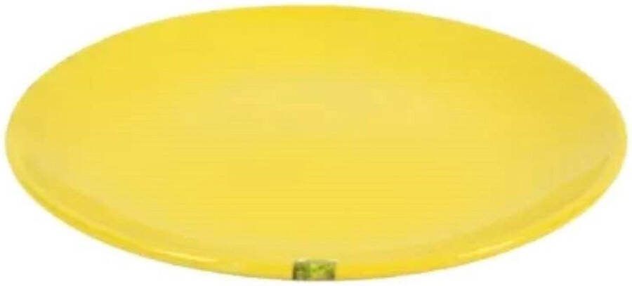 World of jet Ontbijtbord 21 CM Geel