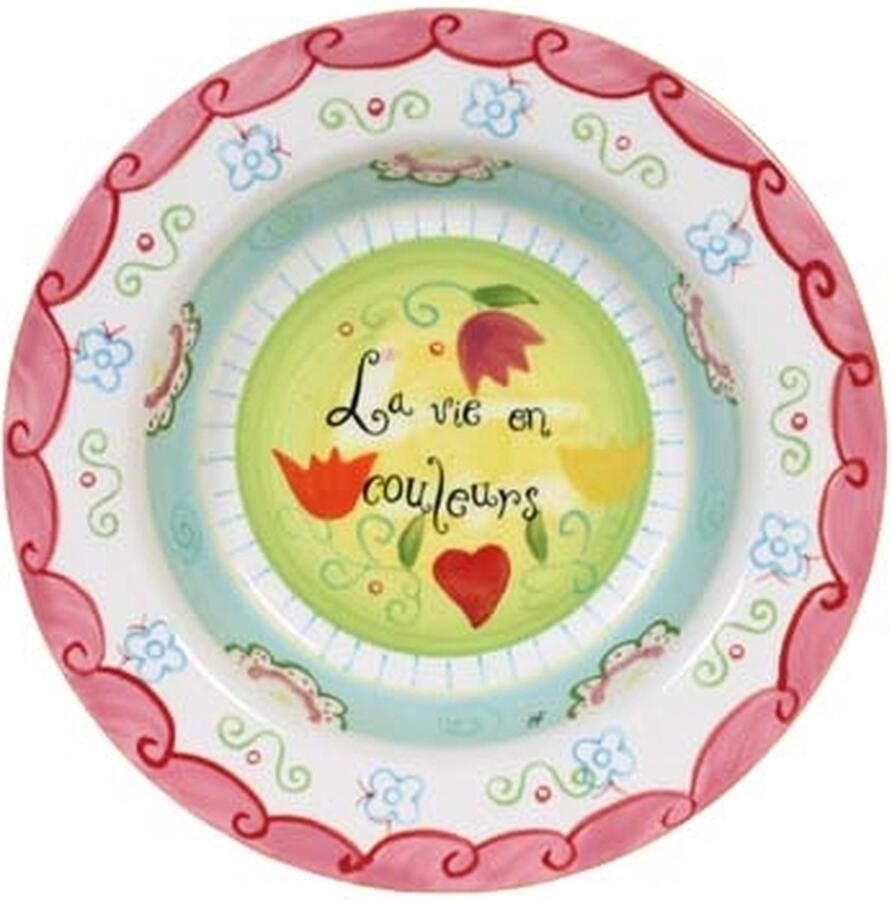 World of jet diep bord La vie en couleurs 22 5 cm